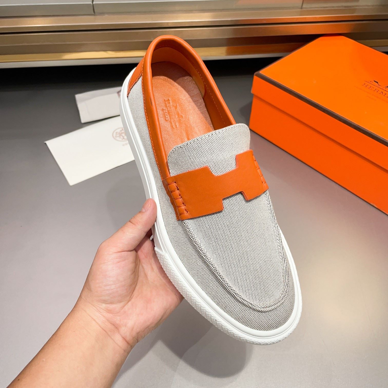 Hermes Low Shoes